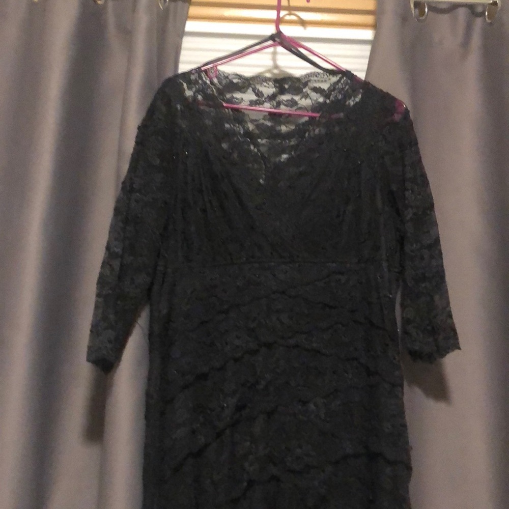 Lace and beaded dress